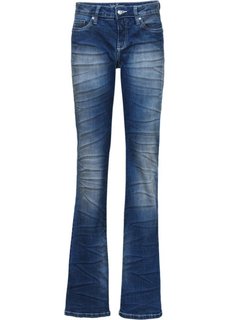 Джинсы-стретч BOOTCUT, cредний рост (N) (темно-синий) Bonprix