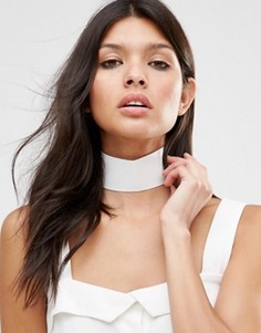 Белое ожерелье-чокер Missguided - Белый