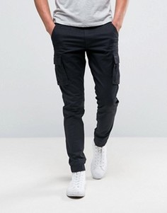 Суперузкие брюки-карго Only & Sons - Черный