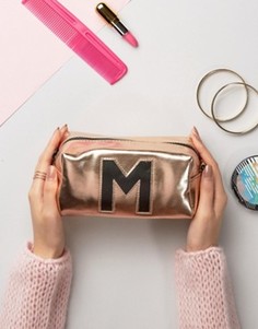 Косметичка с буквой М New Look - Золотой