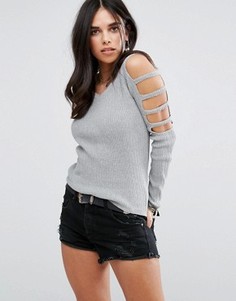 Топ Glamorous - Серый