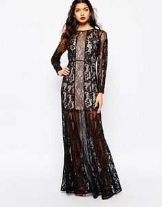 Черное платье макси The Jetset Diaries Yasmine - Черный