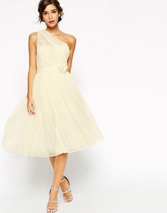 Платье на одно плечо ASOS WEDDING - Белый