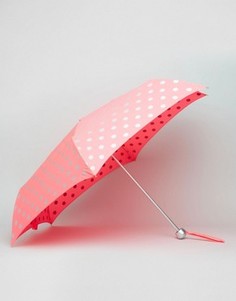 Легкий зонт с принтом в горошек Cath Kidston - Розовый