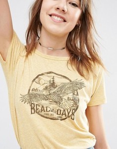 Короткое ожерелье с подвеской ASOS - Серебряный