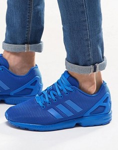 Синие кроссовки adidas Originals ZX Flux S32280 - Синий