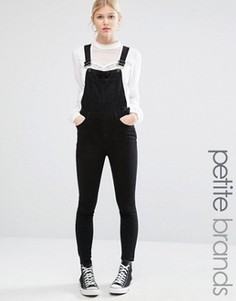 Джинсовый комбинезон New Look Petite - Черный