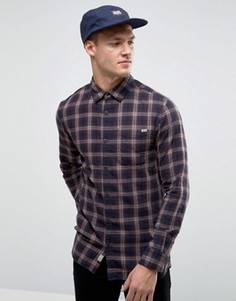 Рубашка классического кроя в клетку Jack &amp; Jones Vintage - Красный