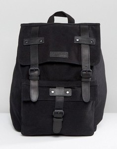 Черный кожаный рюкзак Barneys - Черный Barneys Originals
