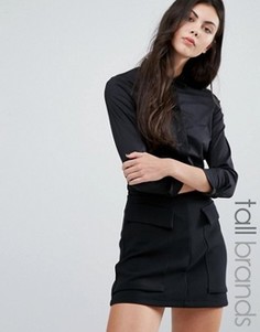 Классическая рубашка Vero Moda Tall - Черный