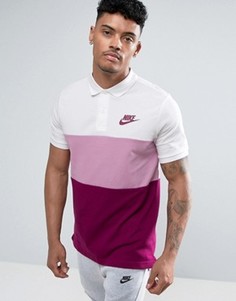Белая футболка-поло Nike Matchup 847646-102 - Белый