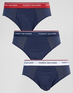 3 пары темно-синих трусов Tommy Hilfiger - Темно-синий