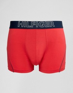 Красные боксеры-брифы с логотипом Tommy Hilfiger - Серый