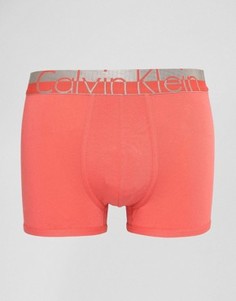 Хлопковые боксеры-брифы Calvin Klein Magnetic - Красный