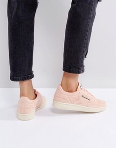 Reebok Classics Club C Pastel Trainers In Pink - Зеленый