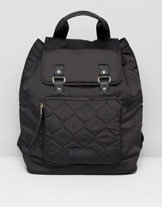 Атласный рюкзак Abercrombie &amp; Fitch - Черный
