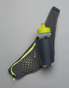 Ремень-держатель для бутылки объемом 22 унции Nike Running RL.90057A - Серый