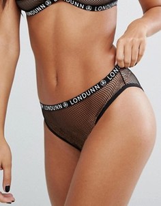 Сетчатые трусы с логотипом Missguided Londunn - Черный