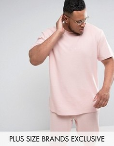 Розовая oversize-футболка Puma эксклюзивно для ASOS - Розовый