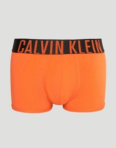 Боксеры-брифы из плотного хлопка Calvin Klein - Оранжевый