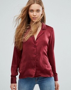 Блузка с отложным воротником Vero Moda - Розовый