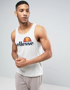 Светло-бежевая меланжевая майка Ellesse - Бежевый