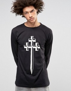 Лонгслив Long Clothing Steel - Черный