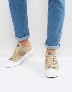 Бежевые кеды с сетчатым верхом Converse Chuck Taylor All Star II Ox 155750C - Бежевый