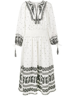embroidered long sleeve dress Zimmermann