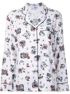 sea print pyjama shirt Guild Prime