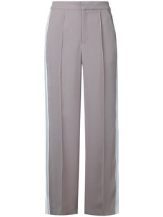 flared sports stripe trousers Guild Prime