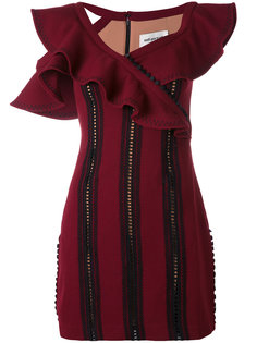 ruffled sleeveless dress Self-Portrait