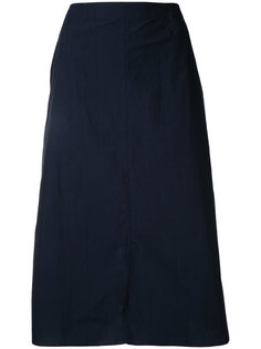 mid-length A-line skirt Julien David