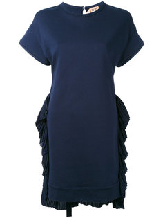 pleated frill T-shirt dress Nº21