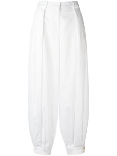 брюки с высокой талией Jil Sander Navy
