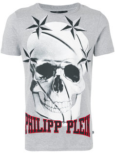 футболка с принтом черепа Philipp Plein