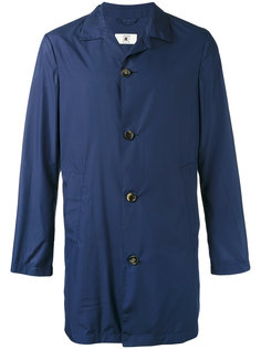 однобортное пальто Kiton