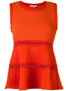 топ с расклешенным подолом Carven