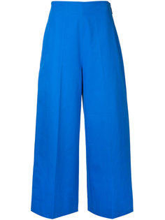 укороченные широкие брюки MSGM