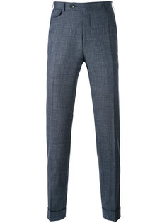 костюмные брюки с плетеным эффектом Canali