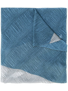 floral pleated scarf Armani Collezioni