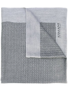 шарф с бахромой Armani Collezioni