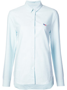 logo slim fit shirt Maison Kitsuné
