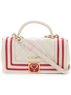 стеганая сумка на плечо Love Moschino
