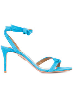 bow heeled sandals Aquazzura