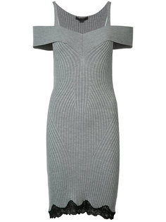 вязаное платье с открытыми плечами Alexander Wang