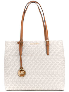 сумка-тоут с монограмным узором Michael Michael Kors
