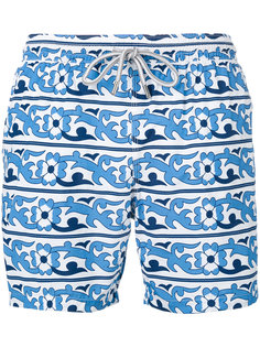 floral print swim shorts Capricode