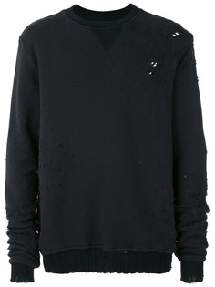 состаренная толстовка  Amiri