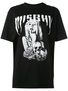 logo print T-shirt Misbhv